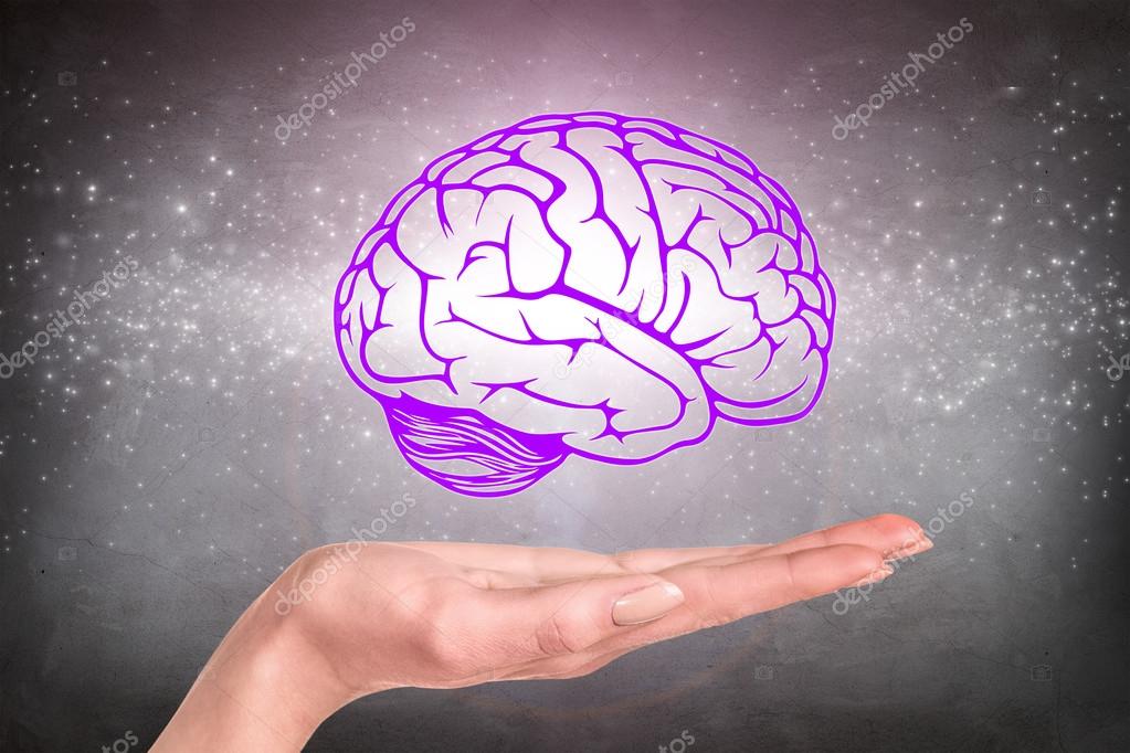 Attention mind. Мозг рисунок. Красивый мозг. Нейропсихология мозг.