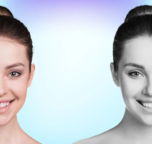 Spa portrait d'une jeune femme en bonne santé — Photo