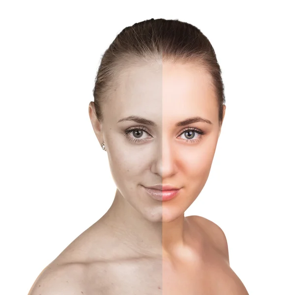 Young woman skin care concept. — Stock Photo, Image