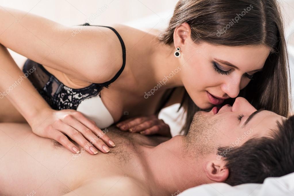Young couple hugging and kissing Stock Photo by Â©kotin 97413054