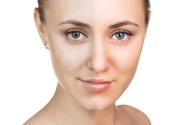 Young woman skin care concept. — Stock Photo, Image