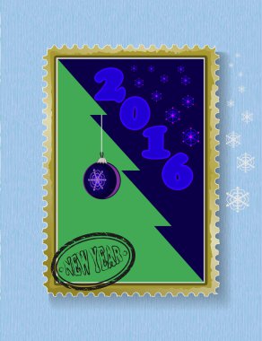 Noel ve yeni yıl kavramsal Noel ağacı