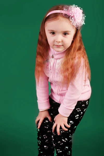 Happy little girl — Stock Photo, Image