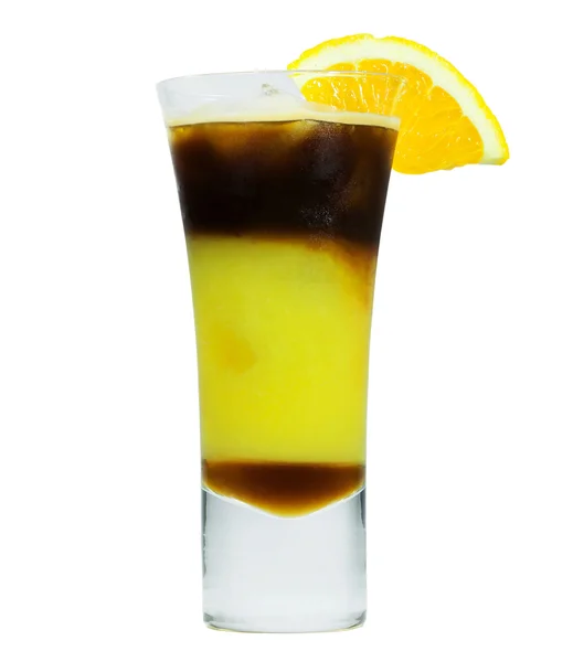 Kaffee-Cocktail isoliert auf weiß — Stockfoto