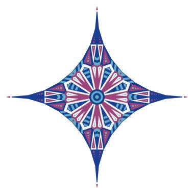 Etnik desenli yıldız