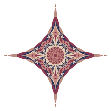 Etnik desenli yıldız