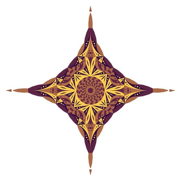 Etnik desenli yıldız