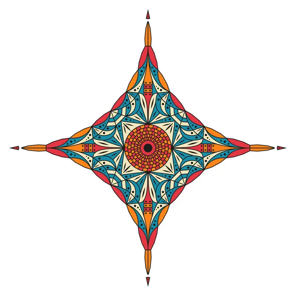 Etnik desenli yıldız