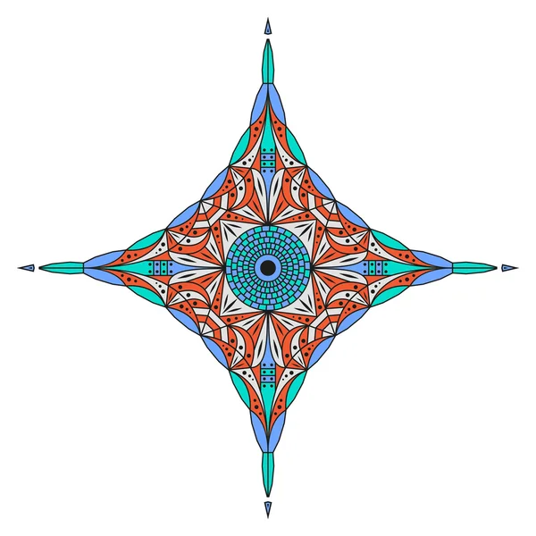 Etnik desenli yıldız