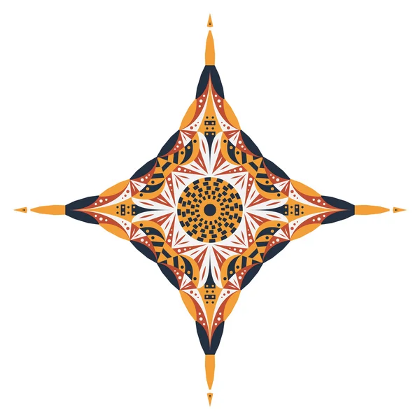 Etnik desenli yıldız