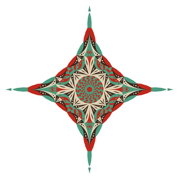 Etnik desenli yıldız