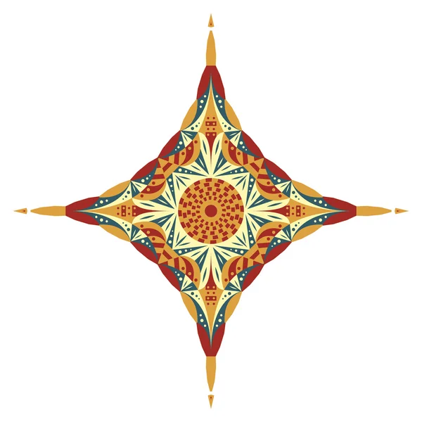 Etnik desenli yıldız