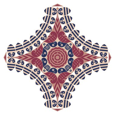 Etnik desenli yıldız