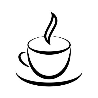 sıcak bir içecek ile Kupası