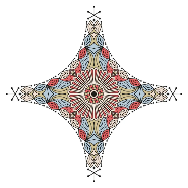 Étoile ethnique — Image vectorielle