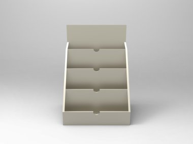 Business Card Holder 3D Render