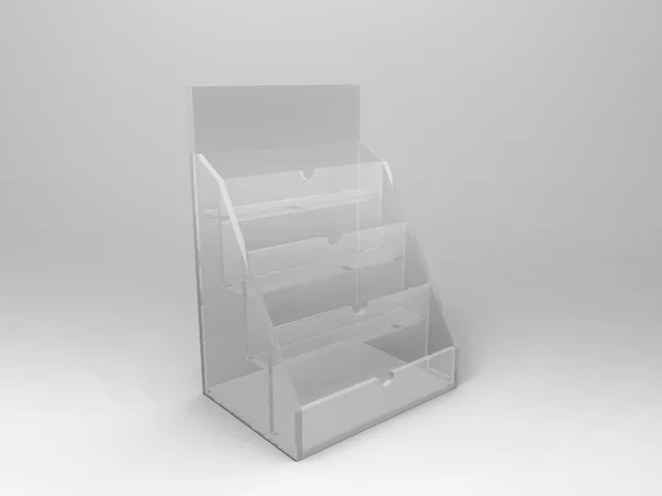 Business Card Holder 3D Render — Stock fotografie