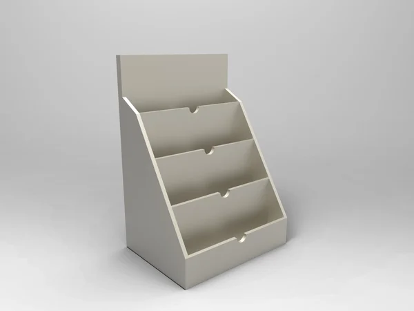 Business Card Holder 3D Render — 图库照片