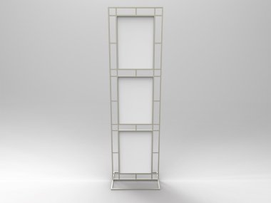 Poster standı 3d Render görüntülemek