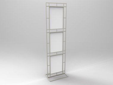 Poster standı 3d Render görüntülemek