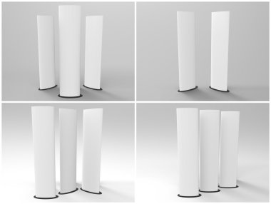 Eliptik Totem 3d Render görüntülemek