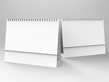 Masaüstü takvimi 3d Render