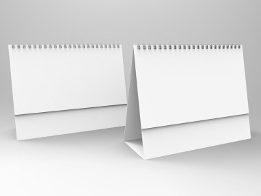 Masaüstü takvimi 3d Render