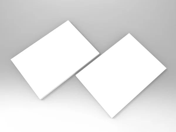 Einladungskarten 3D rendern — Stockfoto