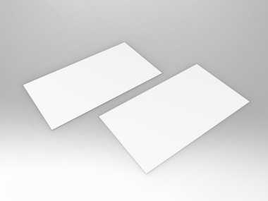 İş kartı 3d Render