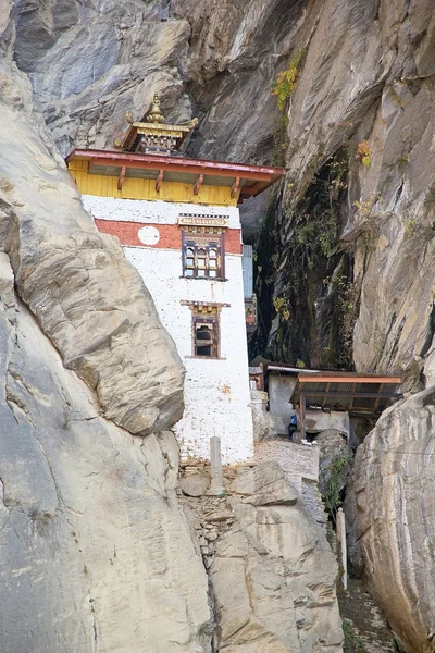 Einsiedelei im Tigernestkomplex, Paro, Bhutan — Stockfoto