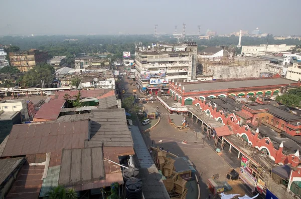 Calcutta e nuova vista sul mercato, Calcutta, India — Foto Stock