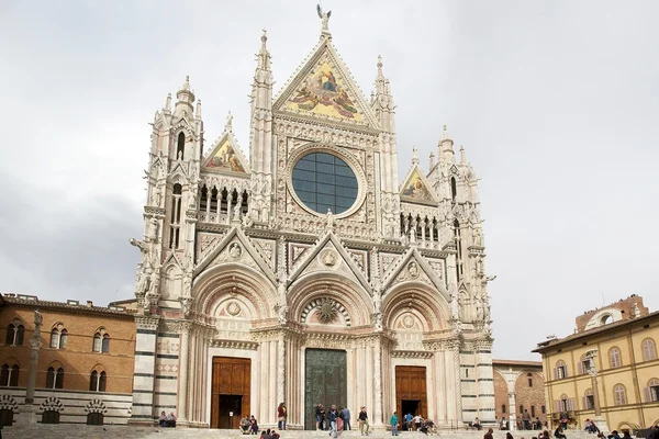 Cathédrale de Sienne, Sienne, Toscane, Italie — Photo