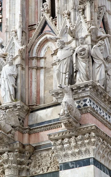 Katedra w Sienie, Siena, Toskania, Włochy — Zdjęcie stockowe