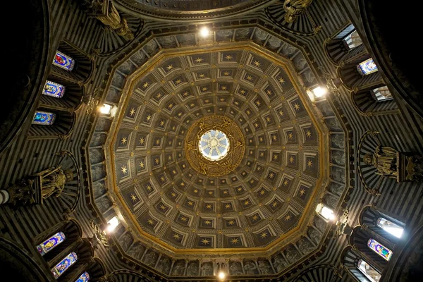 Kathedraal van Siena, Siena, Toscane, Italië — Stockfoto