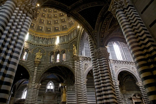 Catedral de Siena, Siena, Toscana, itália — Fotografia de Stock