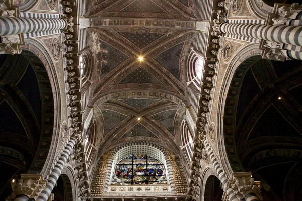 Sienas katedral, Siena, Toscana, Italien — Stockfoto