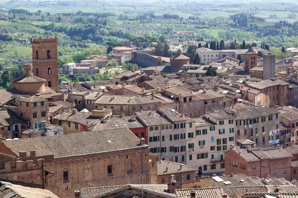 Historic city of Siena, Tuscany, Italy — Stock Photo, Image