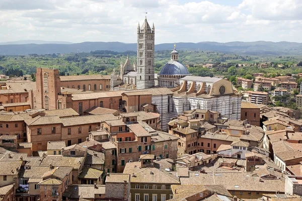 Siena, Toskánsko, Itálie — Stock fotografie