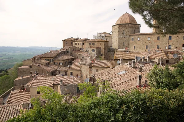 Centro histórico de Volterra, Toscana, Italia — Foto de Stock
