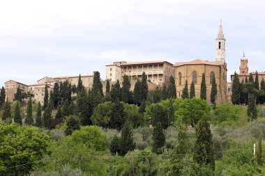 Pienza, Toskana, İtalya Ortaçağ kasabası