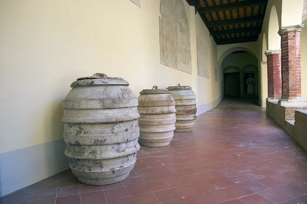 Abbey Monte Oliveto Maggiore — Stok fotoğraf