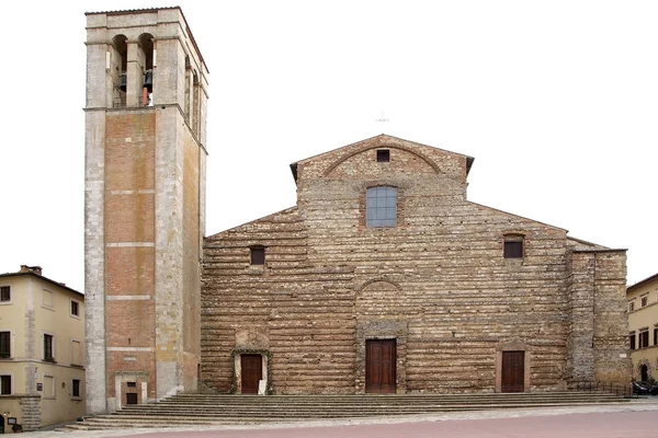 Kathedraal van Montepulciano, Toscane, Italië — Stockfoto