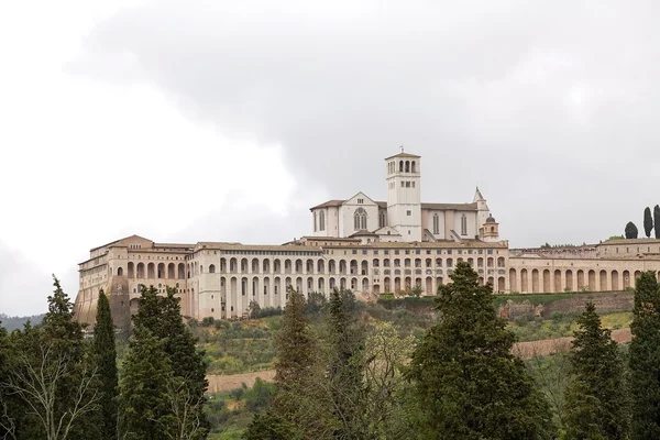 Bazilica San Francesco d 'Assisi, Assisi, Italia — Fotografie, imagine de stoc