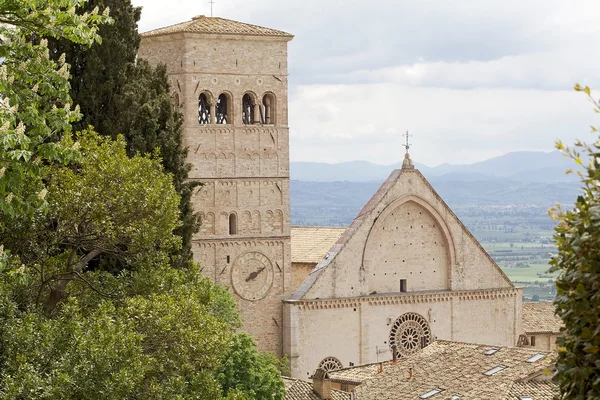 A katedrális a Szent Rufino, Assisi, Olaszország — Stock Fotó