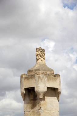 Matera, İtalya 'da Matera Sassi caddesinde ayrıntılar. Matera Sassileri, İtalya 'nın Matera, Basilicata kentindeki Sasso Caveoso ve Sasso Barisano adlı iki bölgedir.