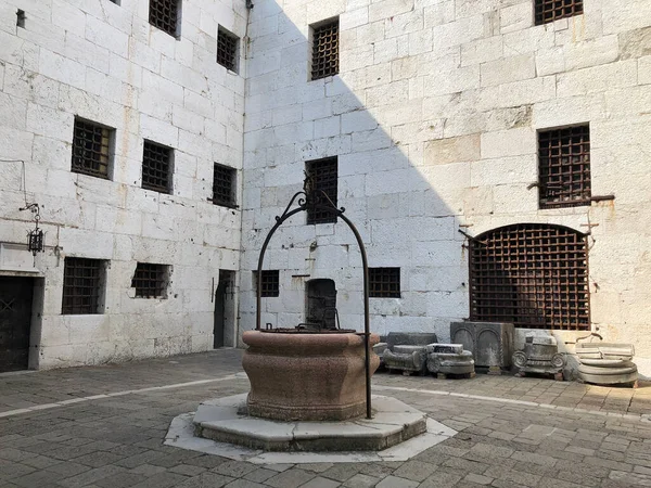 Piombi Antiga Prisão Palácio Doge Paazzo Ducale Palácio Construído Estilo — Fotografia de Stock