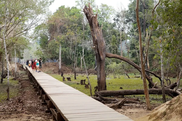 Rovine del tempio Neak Pean — Foto Stock