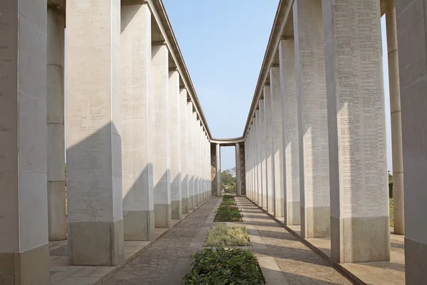 Об'єднане війни меморіальне кладовище (Htauk Kyant) — стокове фото