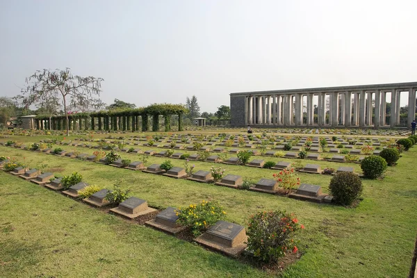 Allied War Memorial Cemetery (Htauk Kyant) — Stock Photo, Image
