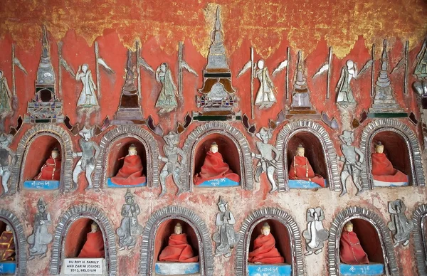 Shwe Ян pyay монастир — стокове фото